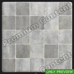 PBR Substance Material of Tiles Floor